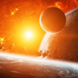 Planete în fața unei stele similare cu Soarele, ce poate explica exact cum ar putea „muri” Pământul