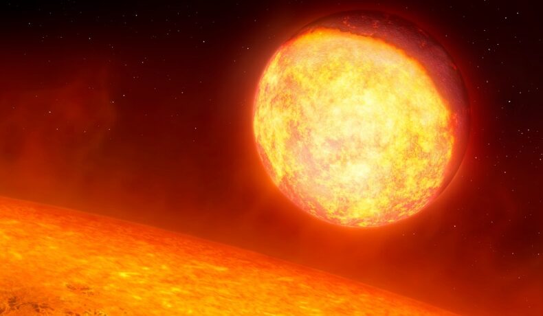 Planetă care se află lângă o stea portocalie, similară cu „planeta interzisă” care a fost descoperită recent