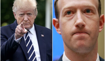 Colaj cu Donald Trump și Mark Zuckerberg, acum că îl amenință pe CEO cu închisoarea